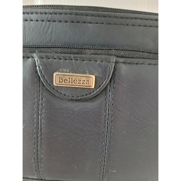 Handpainted Vintage Upcycled Abstract Bellezza  Purse - Picture 4 of 10